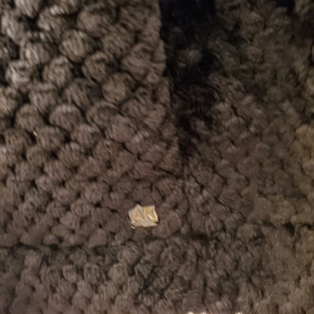 Anne Klein sz L black textured fleece jacket cozy classic warm elevated basic - Picture 4 of 13